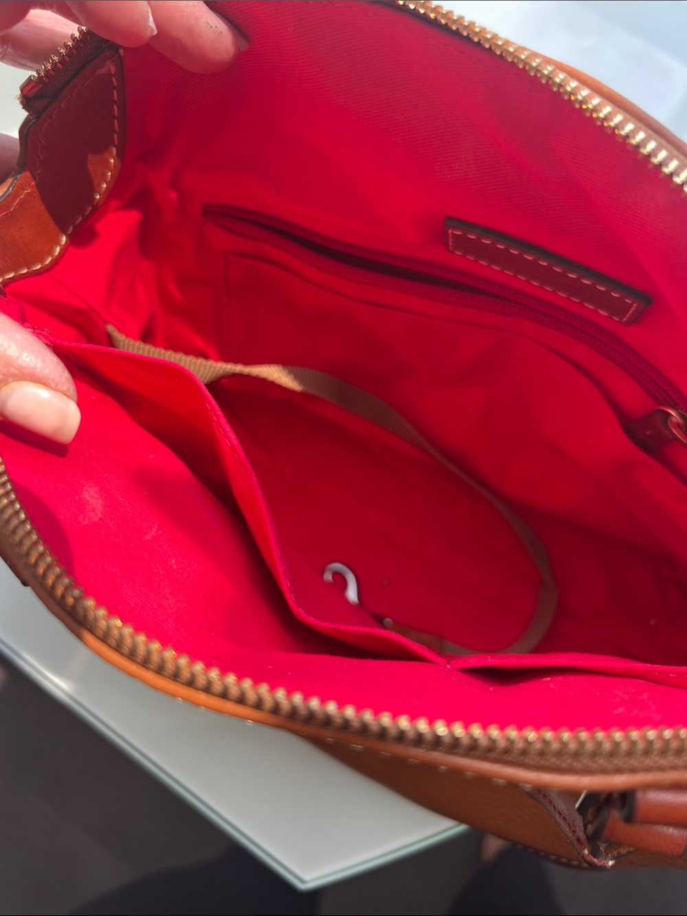 Dooney & Bourke Brown Leather Satchel - NWOT - Picture 9 of 9